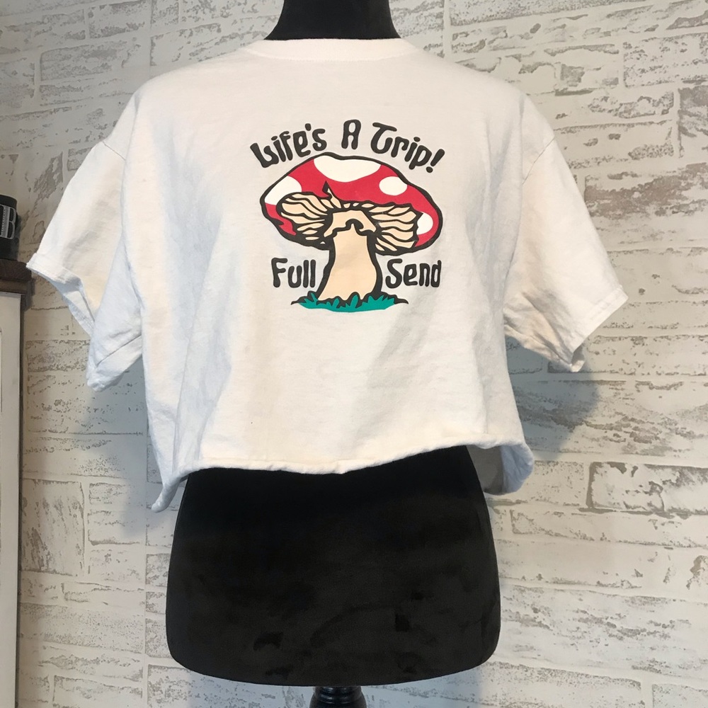 Life’s a trip Full Send Crop Top